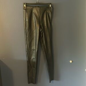 Topshop Skinny faux leather pants